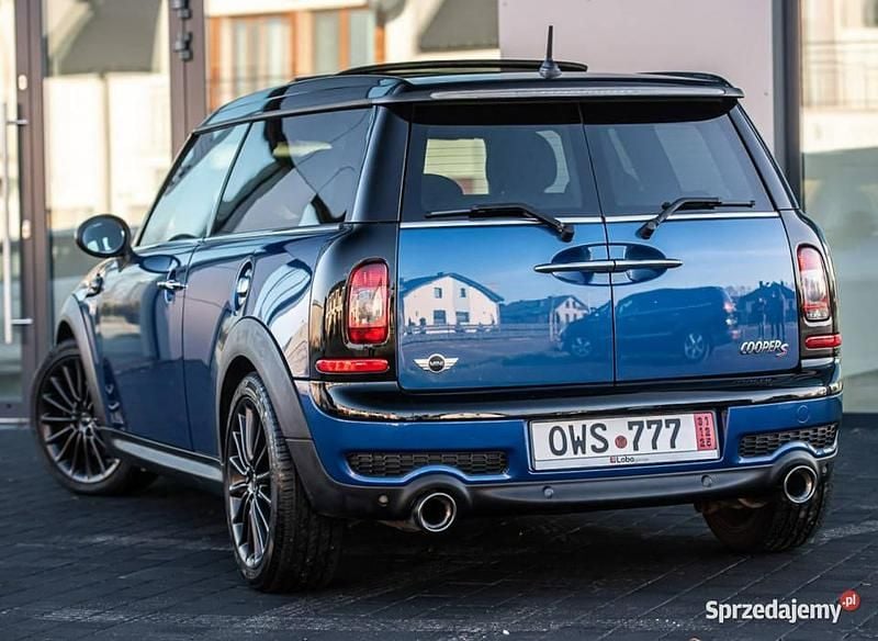 Niebieski Używany 2008 Mini Cooper S Clubman Kombi | 24 700 zł - Obraz 1/4