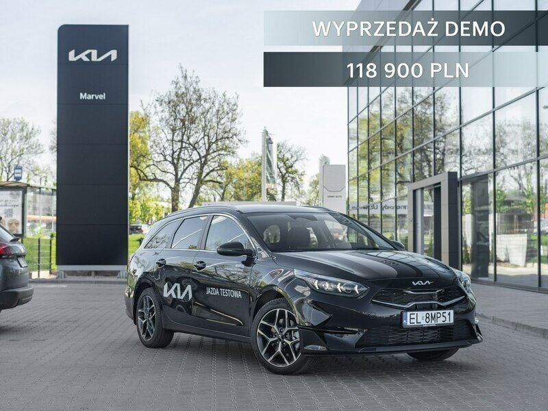 Czarny (metalik) Używany 2025 Kia Ceed 2 Kombi | 118 900 zł (Drogi) - Obraz 1/4