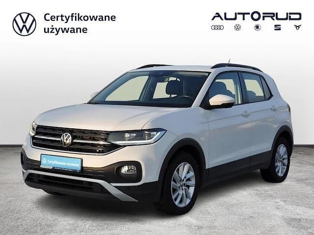 Biały Używany 2022 VW T-Cross Life SUV | 78 900 zł (Uczciwa cena) - Obraz 1/4