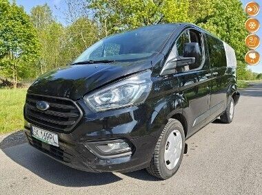 Czarny Używany 2018 Ford Transit Custom Minivan | 33 900 zł - Obraz 1/4
