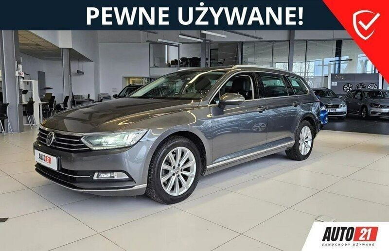 Szary Używany 2015 VW Passat Kombi | 51 900 zł (Uczciwa cena) - Obraz 1/4