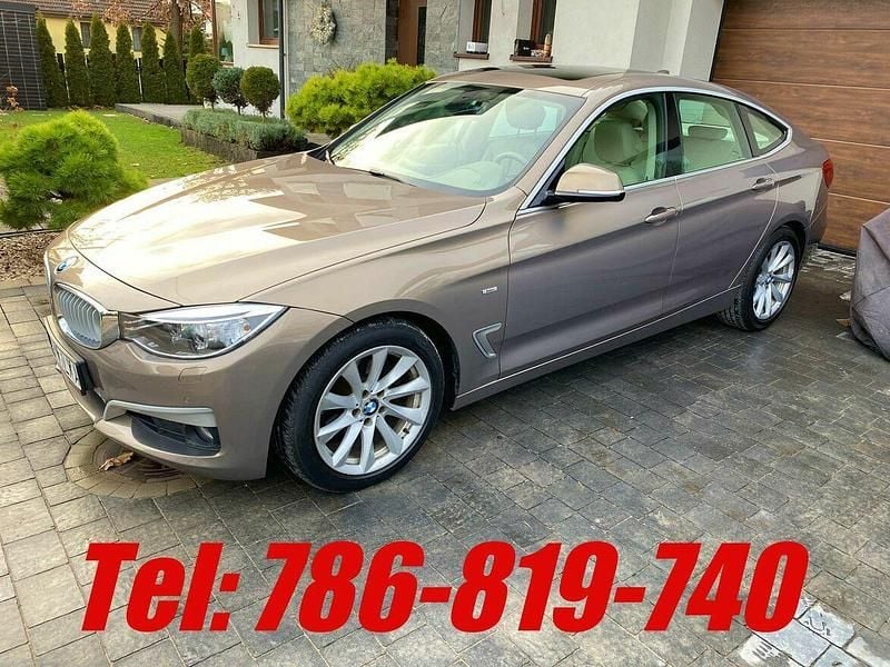 Brązowobeżowy Używany 2014 BMW 320 Hatchback | 57 900 zł - Obraz 1/4