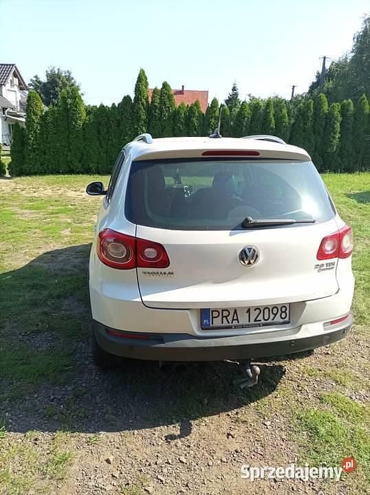 Biały Używany 2008 VW Tiguan SUV | 24 500 zł (Uczciwa cena) - Obraz 1/4