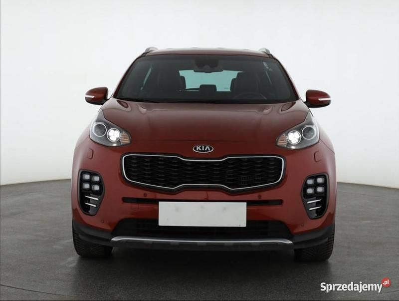 Czerwony Używany 2015 Kia Sportage SUV | 74 999 zł (Dość drogi) - Obraz 1/4