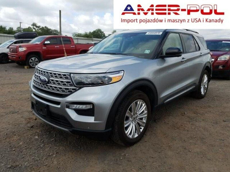 Używany Ford Explorer Limited 300 KM (220 kW) 2020 Srebrny SUV