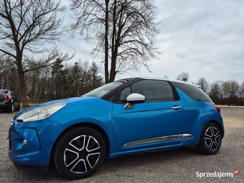 Niebieski Używany 2011 Citroën DS3 Hatchback | 14 900 zł (Uczciwa cena) - Obraz 1/4