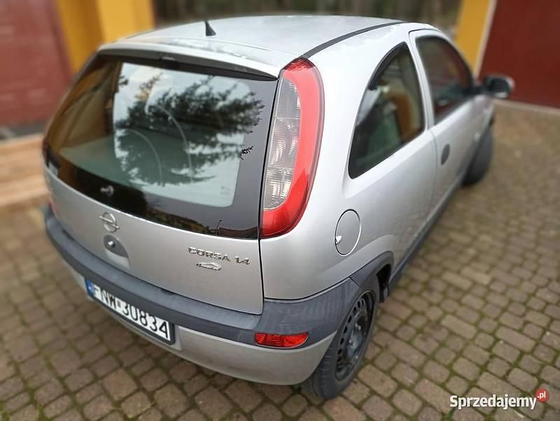 Używany Opel Corsa Sport 2002 Srebrny Hatchback