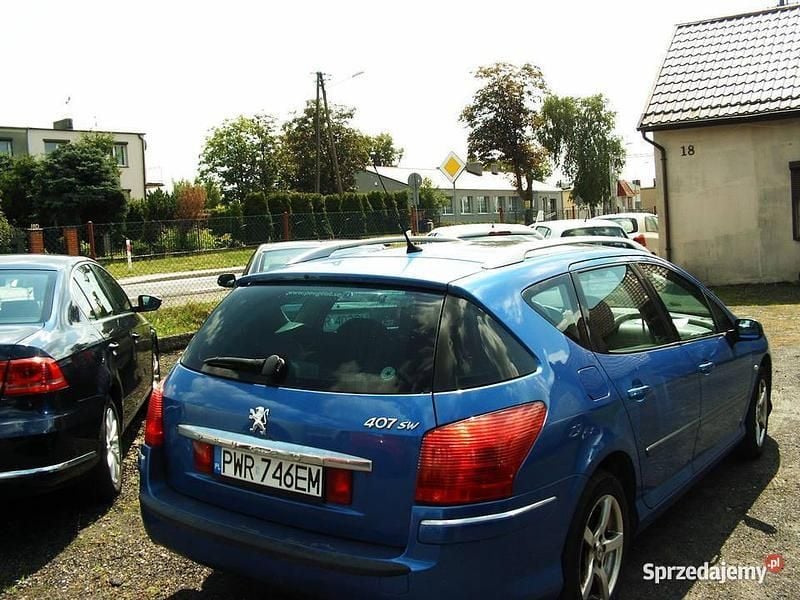Używany Peugeot 407 2007 Niebieski Kombi