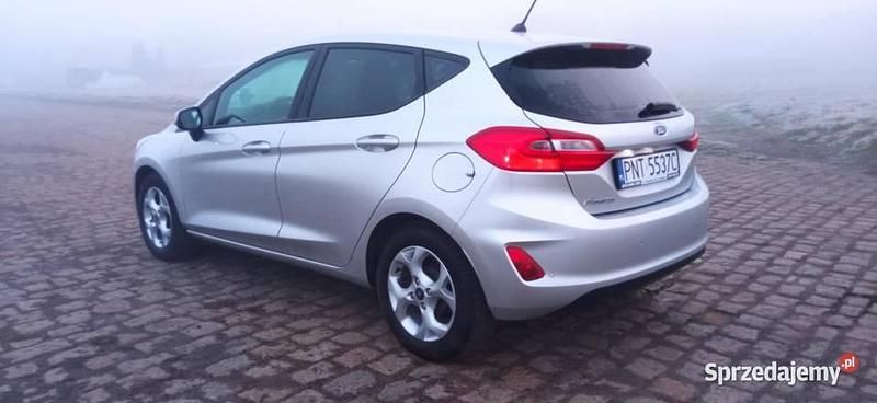 Srebrny Używany 2018 Ford Fiesta Hatchback | 34 850 zł - Obraz 1/4
