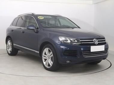 Niebieski Używany 2013 VW Touareg SUV | 67 499 zł - Obraz 1/4
