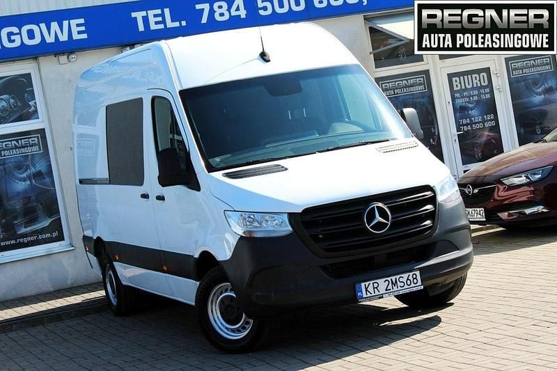 Biały Używany 2019 Mercedes Sprinter Van | 116 900 zł - Obraz 1/4