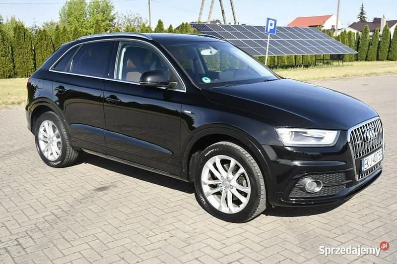 Czarny Używany 2015 Audi Q3 S-Line SUV | 49 900 zł (Super Cena) - Obraz 1/4