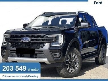 Czarny Nowe 2025 Ford Ranger Wildtrack Pickup | 250 365 zł - Obraz 1/4