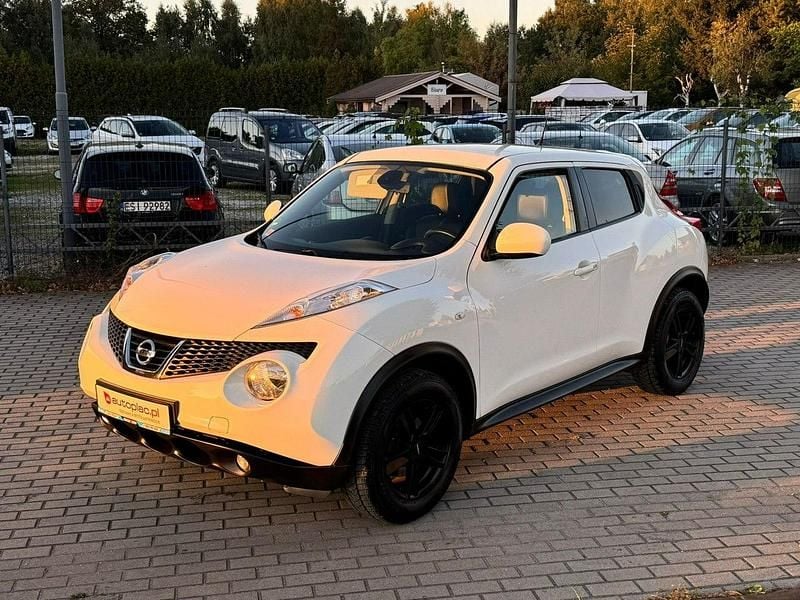 Biały (metalik) Używany 2013 Nissan Juke SUV | 32 900 zł (Uczciwa cena) - Obraz 1/4
