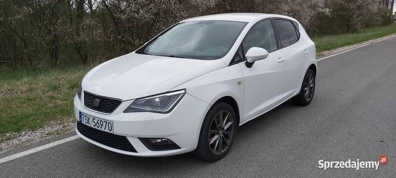 Biały Używany 2013 Seat Ibiza I-Tech Hatchback | 23 900 zł (Uczciwa cena) - Obraz 1/4