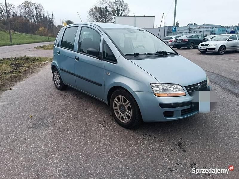 Niebieski Używany 2004 Fiat Idea Minivan | 7900 zł - Obraz 1/4