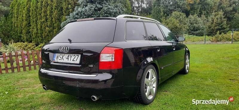 Używany Audi A4 S-Line 2003 Czarny Sedan/Limuzyna