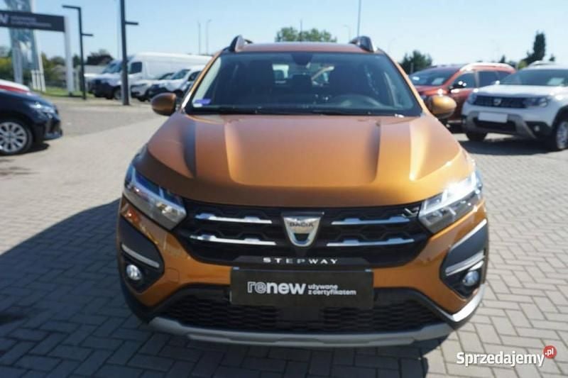 Pomarańczowy Używany 2021 Dacia Sandero Comfort Hatchback | 49 900 zł (Uczciwa cena) - Obraz 1/4
