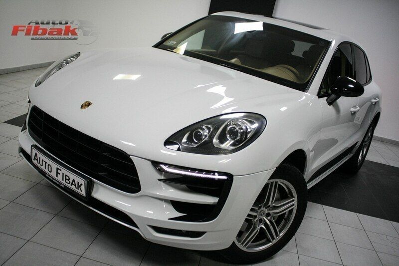 Biały Używany 2015 Porsche Macan SUV | 129 900 zł (Uczciwa cena) - Obraz 1/4