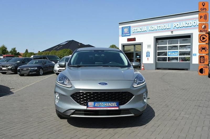 Szary Używany 2022 Ford Kuga SUV | 63 900 zł (Super Cena) - Obraz 1/4