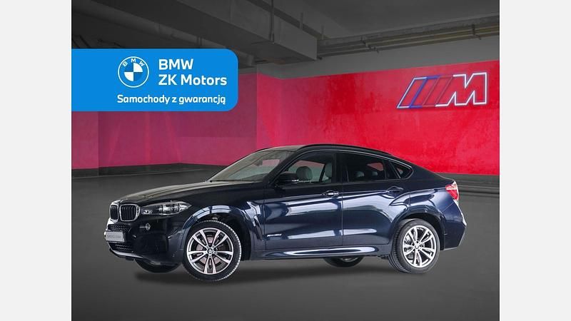 Carbon black metallic metalizowany Używany 2017 BMW X6 Shadowline SUV | 147 900 zł (Drogi) - Obraz 1/3