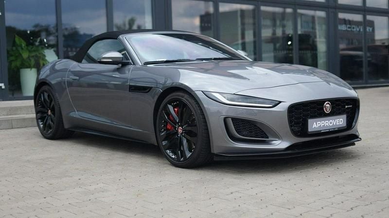 Używany Jaguar F-Type R-Dynamic 300 KM (220 kW) 2022 Szary Kabriolet