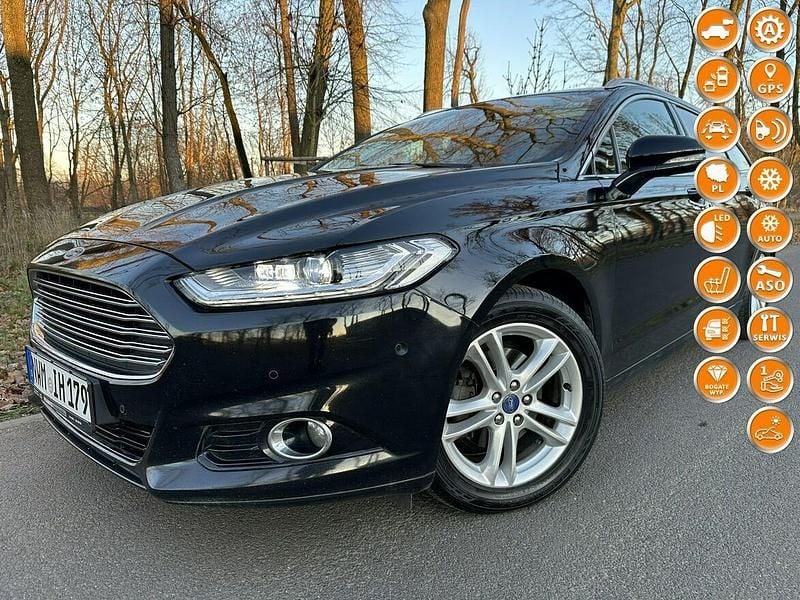 Czarny Używany 2015 Ford Mondeo Titanium Kombi | 41 900 zł (Dobra cena) - Obraz 1/4