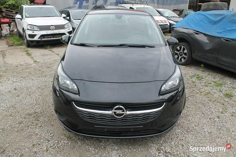 Czarny Używany 2015 Opel Corsa Hatchback | 13 900 zł - Obraz 1/4