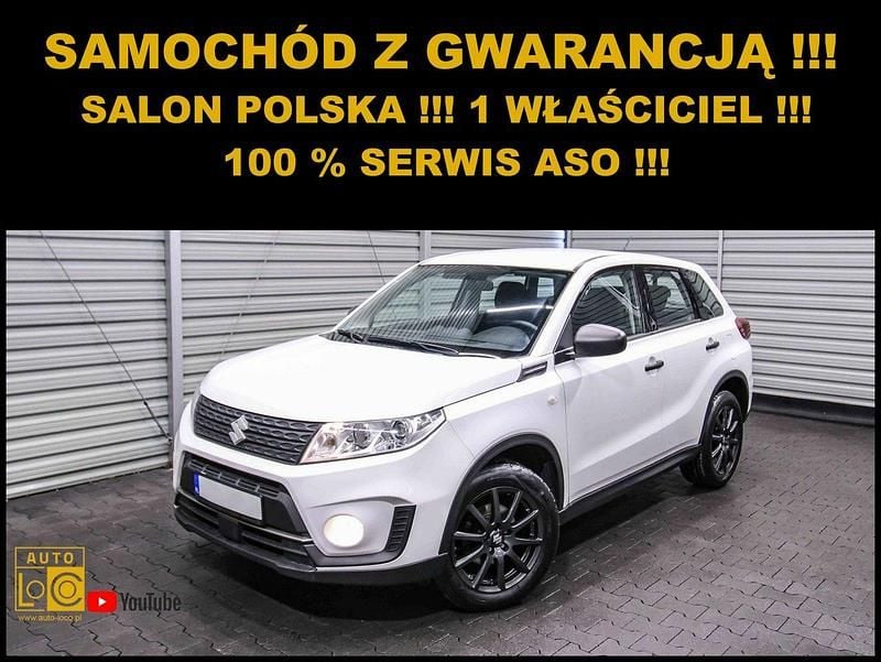 Biały (metalik) Używany 2019 Suzuki Vitara SUV | 41 888 zł (Dobra cena) - Obraz 1/4
