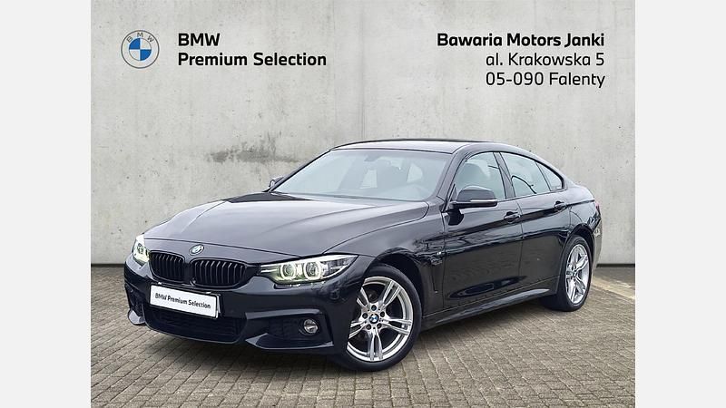 Czarny szafir metalizowany Używany 2020 BMW 420 Gran Coupé Shadowline Coupe | 109 900 zł - Obraz 1/3