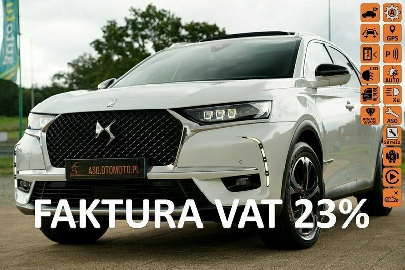 Biały (metalik, perła) Używany 2019 DS Automobiles DS7 Crossback SUV | 111 138 zł - Obraz 1/4