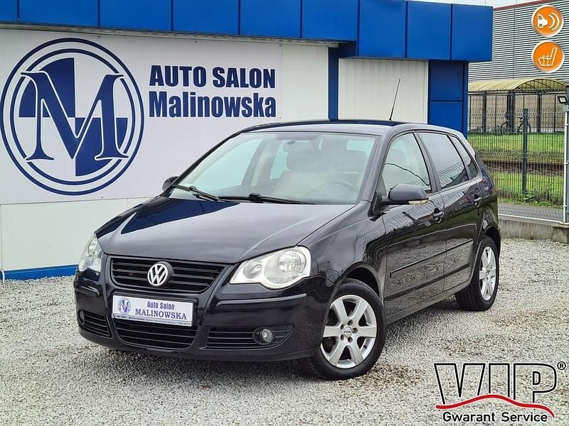 Czarny Używany 2005 VW Polo Hatchback | 9700 zł - Obraz 1/4
