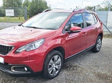 Bordowy Używany 2018 Peugeot 2008 SUV | 48 900 zł (Uczciwa cena) - Obraz 1/4