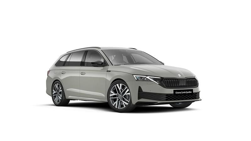 Szary steel niemetalizowany Nowe 2026 Skoda Octavia SportLine Kombi | 176 100 zł (Dość drogi) - Obraz 1/4
