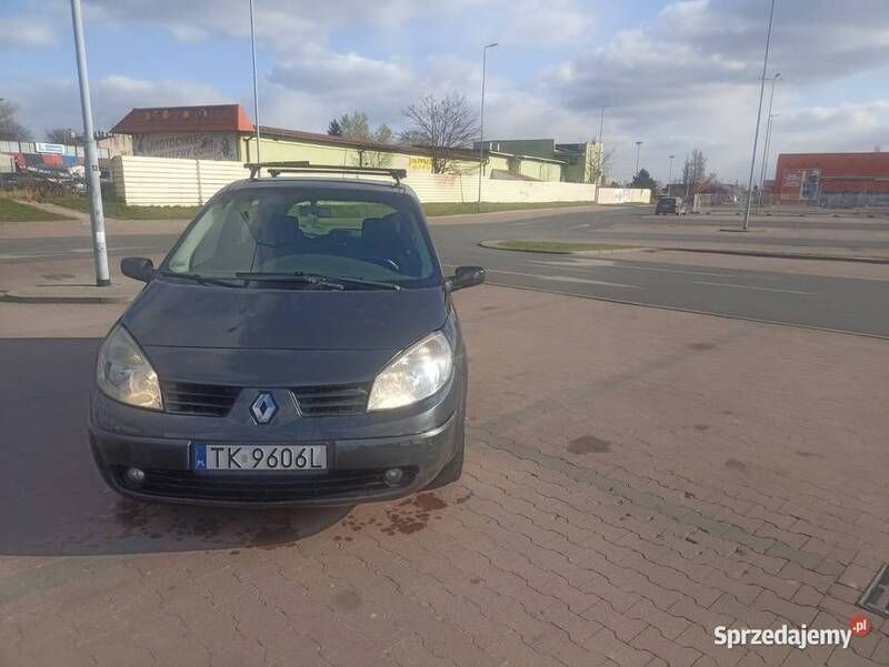 Grafitowy Używany 2005 Renault Scénic II Minivan | 4000 zł (Uczciwa cena) - Obraz 1/4