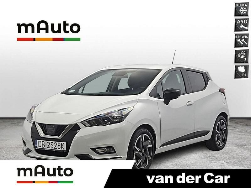 Biały Używany 2022 Nissan Micra Hatchback | 59 900 zł (Uczciwa cena) - Obraz 1/4