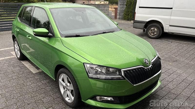 Zielony Używany 2019 Skoda Fabia Hatchback | 30 500 zł (Dobra cena) - Obraz 1/4