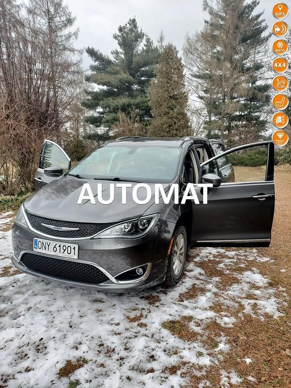 Szary Używany 2018 Chrysler Pacifica Limited SUV | 91 999 zł (Dobra cena) - Obraz 1/4