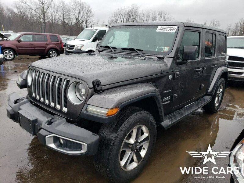 Szary (metalik) Używany 2019 Jeep Wrangler SUV | 76 500 zł - Obraz 1/4