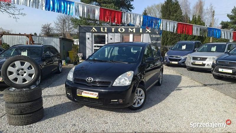 Czarny Używany 2005 Toyota Corolla Verso Minivan | 16 700 zł (Uczciwa cena) - Obraz 1/2