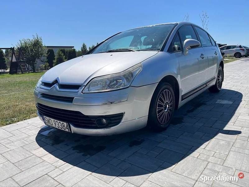 Srebrny Używany 2005 Citroën C4 Sedan/Limuzyna | 2490 zł (Dobra cena) - Obraz 1/4