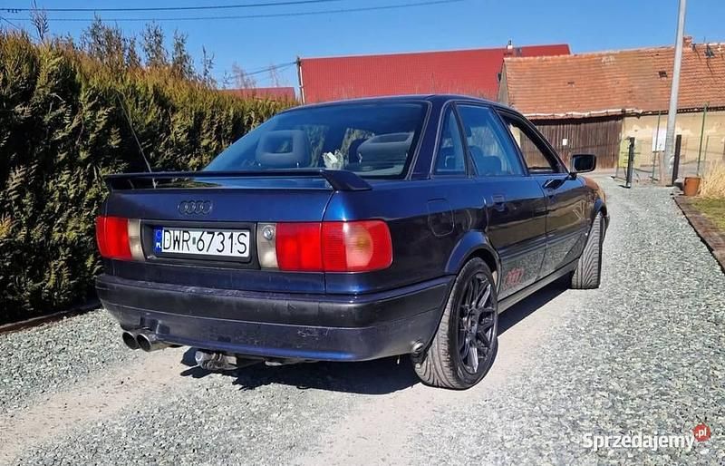 Granatowy Używany 1994 Audi 80 Sedan/Limuzyna | 8900 zł - Obraz 1/4