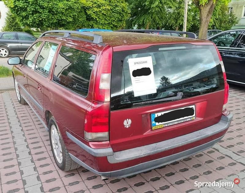 Bordowy Używany 2000 Volvo V70 Kombi | 4799 zł - Obraz 1/4