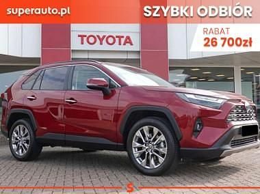 Czerwony Nowe 2025 Toyota RAV4 Hybrid Executive SUV | 206 600 zł (Dość drogi) - Obraz 1/4