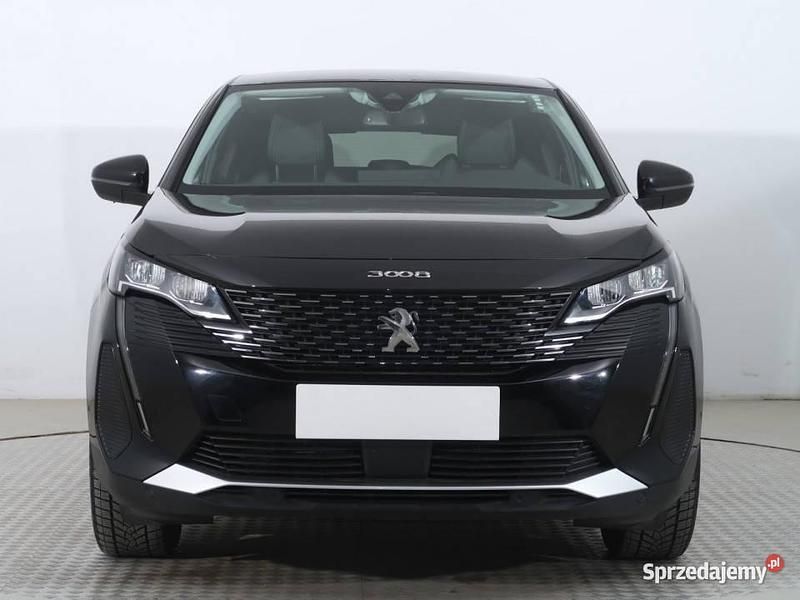 Czarny Używany 2021 Peugeot 3008 SUV | 87 999 zł (Dość drogi) - Obraz 1/4
