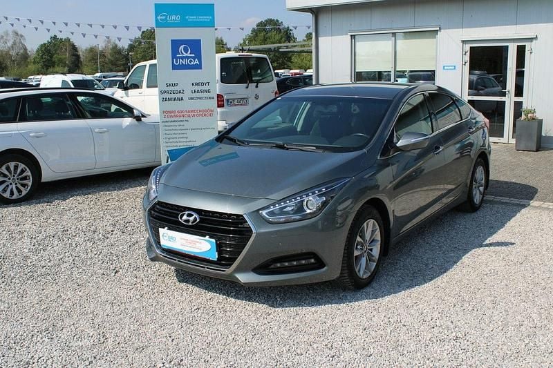 Szary (metalik) Używany 2017 Hyundai i40 Sedan/Limuzyna | 41 382 zł (Dobra cena) - Obraz 1/3