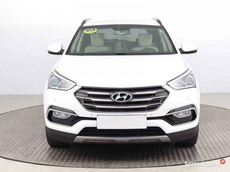 Biały Używany 2016 Hyundai Santa Fe SUV | 85 999 zł (Uczciwa cena) - Obraz 1/4