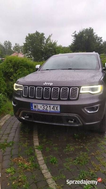 Szary Używany 2018 Jeep Grand Cherokee Overland SUV | 88 000 zł (Dobra cena) - Obraz 1/4