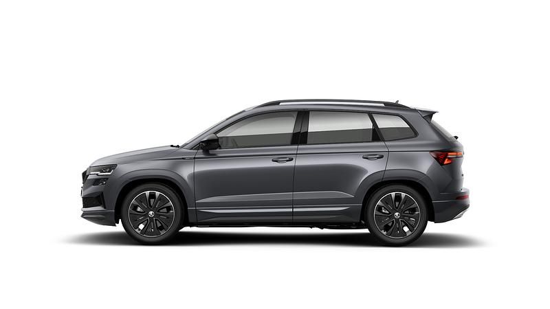 Szary graphite metalizowany Nowe 2025 Skoda Karoq SportLine SUV | 177 200 zł (Dobra cena) - Obraz 1/1