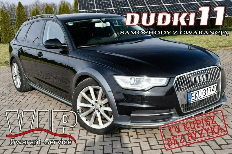 Czarny Używany 2012 Audi A6 Allroad Kombi | 69 900 zł - Obraz 1/4